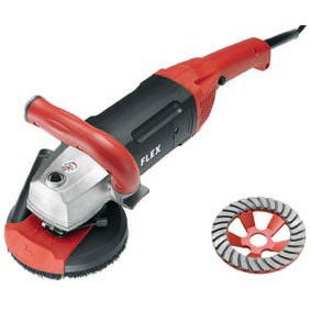 Flex LD 18-7 125 R erőteljes betoncsiszoló Turbo-Jet csiszoló tányérral termék fő termékképe