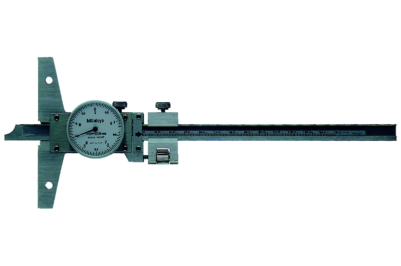 Mitutoyo Órás mélységmérő finomállítóval, 0-300 mm, 0.05 mm (527-303-50) termék fő termékképe