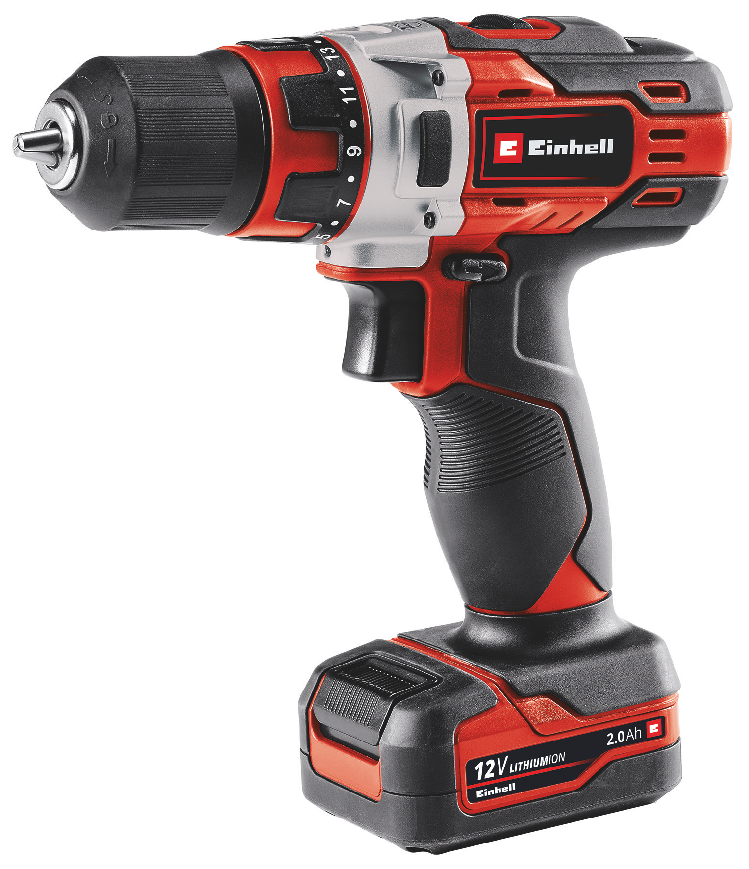 EINHELL TE-CD 12/1 Li akkus fúró- csavarozó  (1 x 2.0 Ah Li-ion akkuval, kartonban) termék fő termékképe